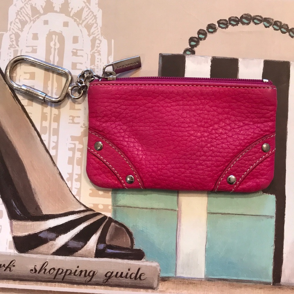 ❌sold❌Authentic Hot Pink change/CC purse